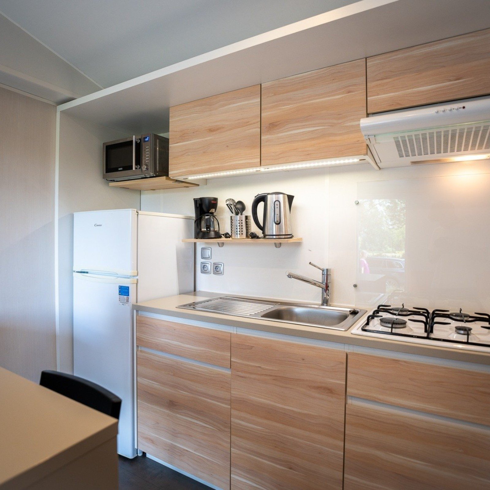 4 persoons luxe caravan 9