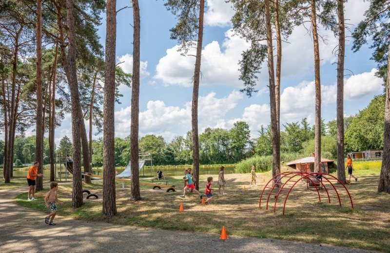 Camping met animatie