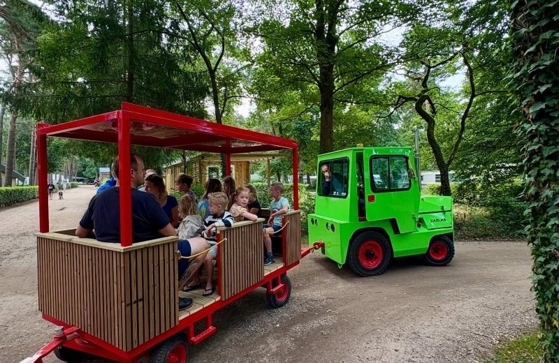 Het treintje is van start gegaan