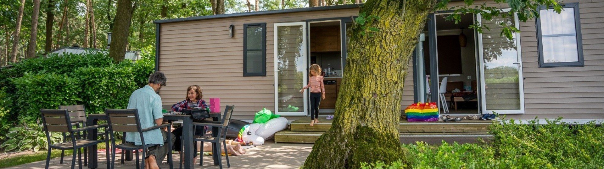 Extra luxe stacaravan 1