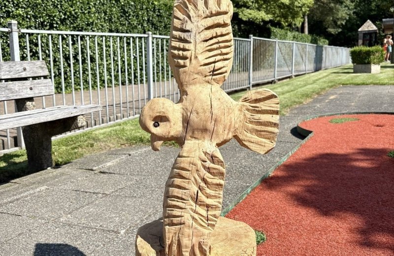 Familiepark goolderheide vernieuwe minigolf met nieuwe beeldjes 20