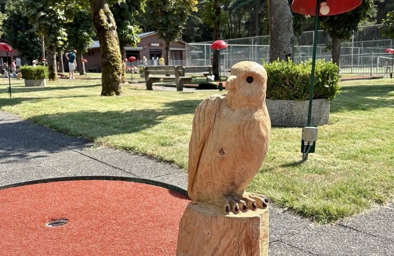 Familiepark goolderheide vernieuwe minigolf met nieuwe beeldjes 24