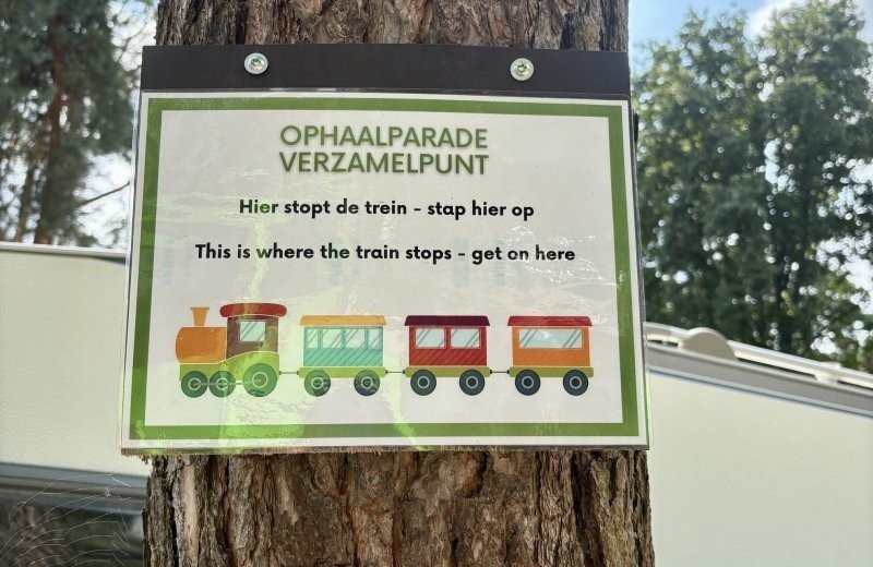 Familiepark goolderheide verzamelpunt ophaalparade